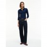 Tommy Hilfiger Polo Rib Blu Donna