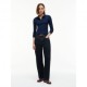 Tommy Hilfiger Polo Rib Blu Donna