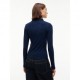 Tommy Hilfiger Polo Rib Blu Donna