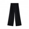 Tommy Hilfiger Pantaloni Viscosa Wide Leg Nero Donna