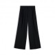 Tommy Hilfiger Pantaloni Viscosa Wide Leg Nero Donna