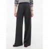 Tommy Hilfiger Pantaloni Viscosa Wide Leg Grigio Donna
