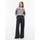Tommy Hilfiger Pantaloni Viscosa Wide Leg Grigio Donna