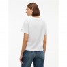 Tommy Hilfiger T-Shirt Script New Reg Bianco Donna