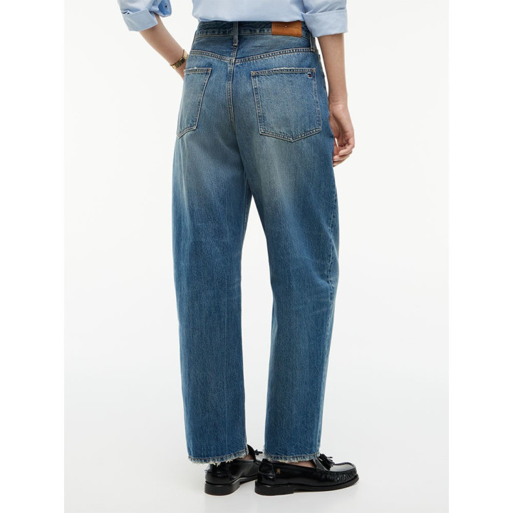 Tommy Hilfiger Jeans Quinn Mid Rise Barrel Blu Donna