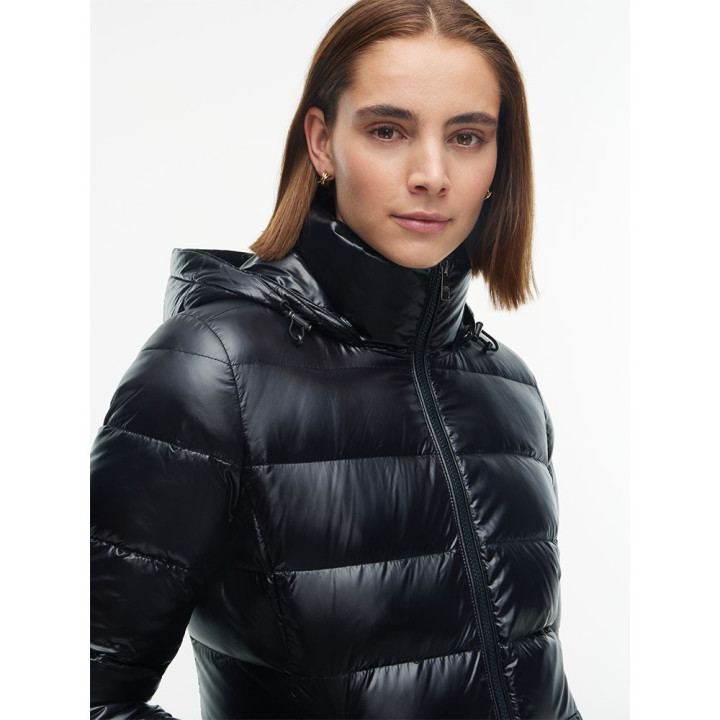 Tommy Hilfiger Piumino Glossy Down Coat Nero Donna