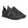 Ea7 Nero&Bianco Laces Antracite Argento - Sneakers Uomo