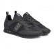 Ea7 Nero&Bianco Laces Antracite Argento - Sneakers Uomo