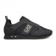 Ea7 Nero&Bianco Laces Antracite Argento - Sneakers Uomo