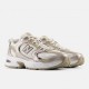 New Balance 530 Mesh Bianco Oro - Sneakers Donna