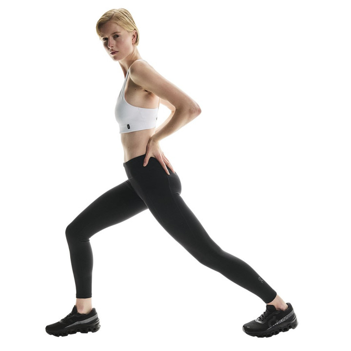 On Pantaloni Running Weather Winter Nero Donna