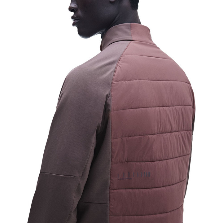 On Giacca Running Weather Hybrid Mulberry Barberry Uomo