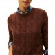 Tommy Hilfiger Soft Wool Cable 100% Lana Moro Donna
