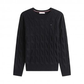 Soft Wool Cable 100% Lana nero
