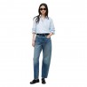 Tommy Hilfiger Jeans Quinn Mid Rise Barrel Blu Donna