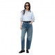 Tommy Hilfiger Jeans Quinn Mid Rise Barrel Blu Donna