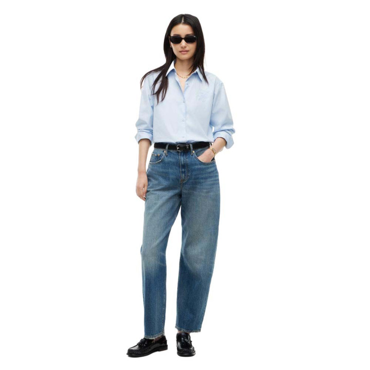 Tommy Hilfiger Jeans Sarah High Rise Straight Rio Azzurro Donna