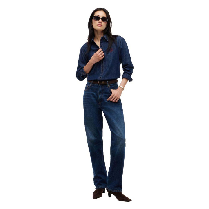 Tommy Hilfiger Jeans Sarah High Rise Straight Blu Donna
