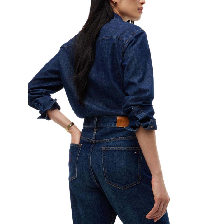 Tommy Hilfiger Jeans Sarah High Rise Straight Blu Donna