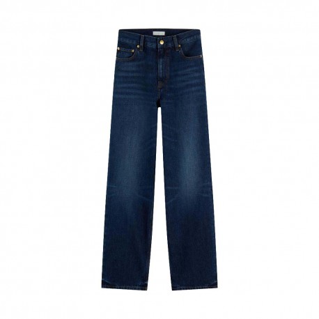 Tommy Hilfiger Jeans Sarah High Rise Straight Blu Donna