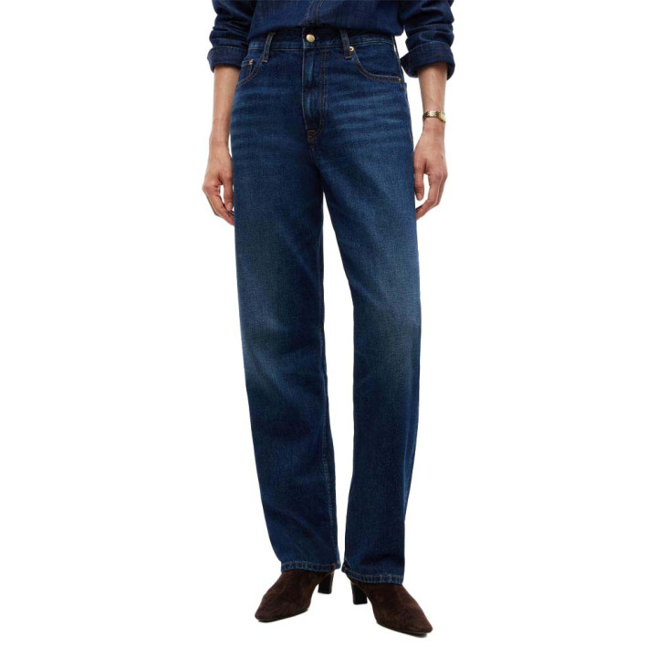 Tommy Hilfiger Jeans Sarah High Rise Straight Blu Donna
