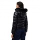 Tommy Hilfiger Piumino Corto Gloss Nero Donna