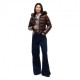 Tommy Hilfiger Piumino Corto Gloss Moro Donna