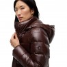 Tommy Hilfiger Piumino Corto Gloss Moro Donna