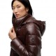 Tommy Hilfiger Piumino Corto Gloss Moro Donna