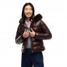 Tommy Hilfiger Piumino Corto Gloss Moro Donna