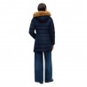 Tommy Hilfiger Piumino Lungo Down Heritage Tyra Blu Donna