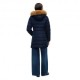 Tommy Hilfiger Piumino Lungo Down Heritage Tyra Blu Donna