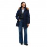 Tommy Hilfiger Piumino Lungo Down Heritage Tyra Blu Donna
