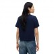 Tommy Hilfiger T-Shirt Script New Reg Blu Donna
