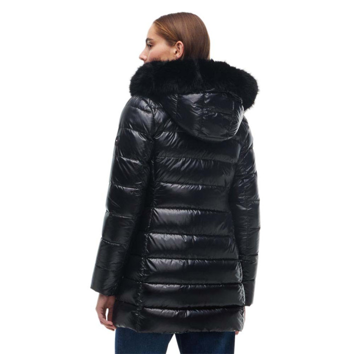 Tommy Hilfiger Piumino Glossy Down Coat Nero Donna