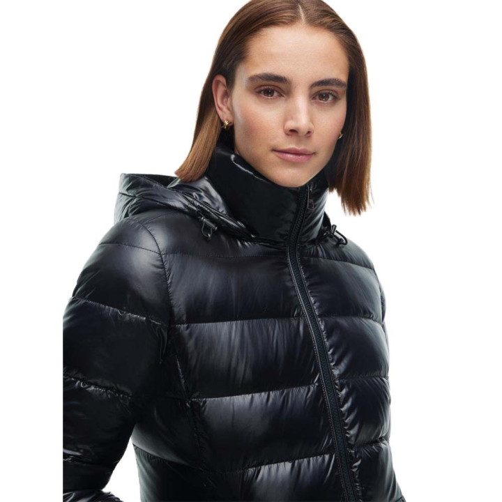 Tommy Hilfiger Piumino Glossy Down Coat Nero Donna