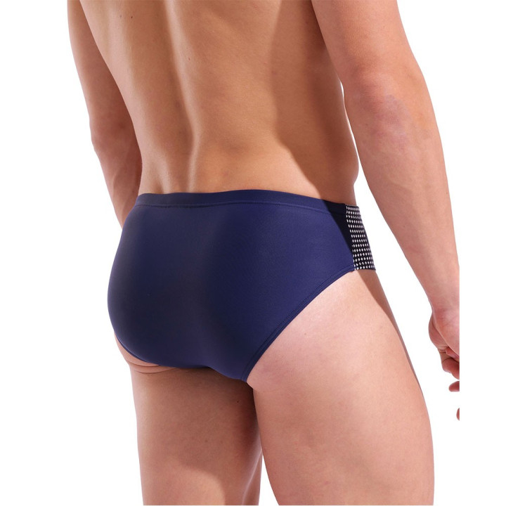 Arena Costume Piscina Slip Graphic Navy Bianco Uomo
