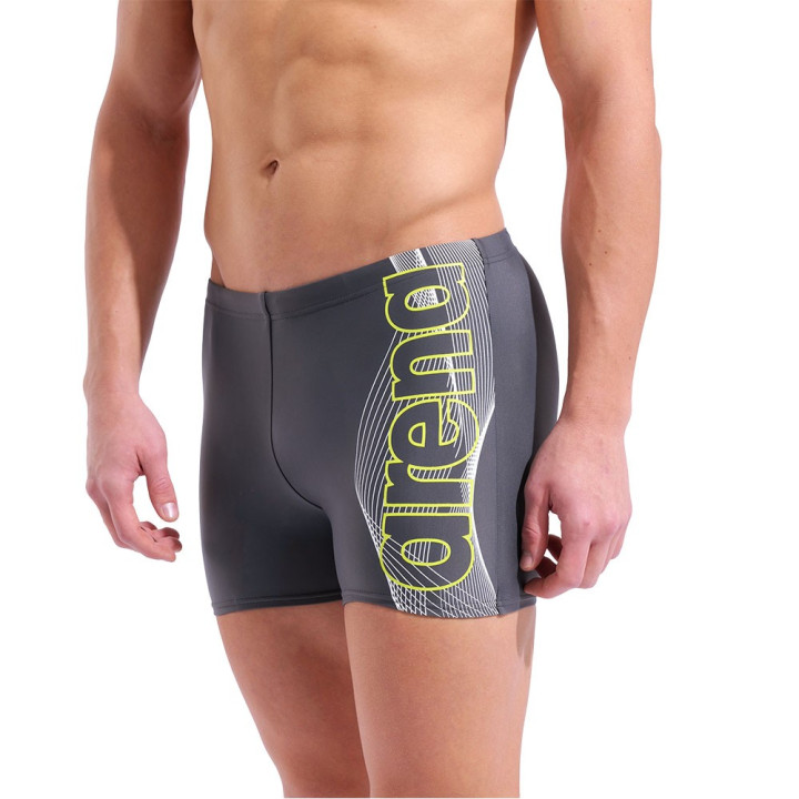 Arena Costume Parigamba Basic Antracite Lime Uomo