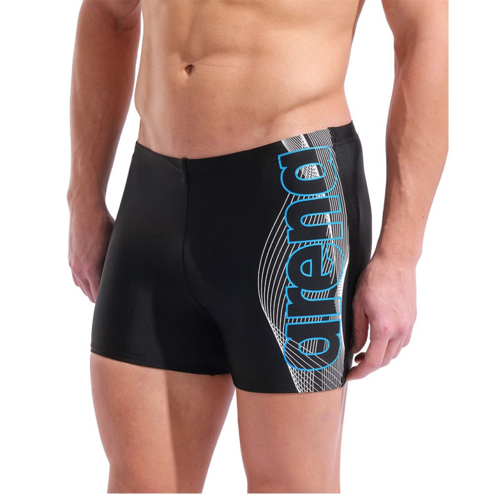 Arena Costume Parigamba Basic Nero Turchese Uomo