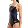 Arena Costume Piscina Jellyfish Nero Lime Donna