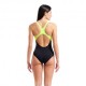 Arena Costume Piscina Jellyfish Nero Lime Donna