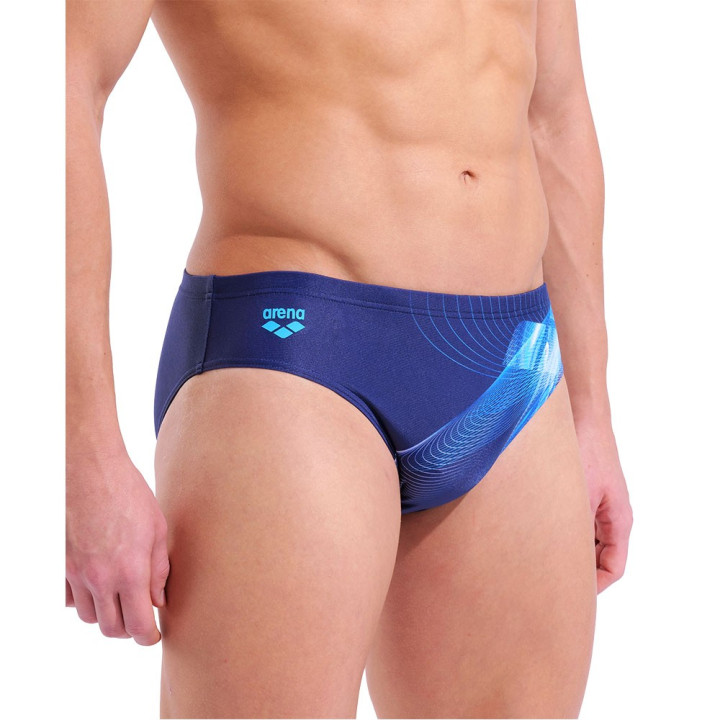 Arena Costume Piscina Slip Jellyfish Navy Multi Uomo