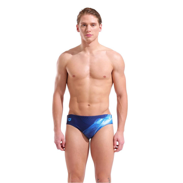 Arena Costume Piscina Slip Jellyfish Navy Multi Uomo