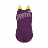 Arena Costume Piscina Bold Viola Lime Bambina