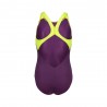 Arena Costume Piscina Bold Viola Lime Bambina