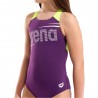 Arena Costume Piscina Bold Viola Lime Bambina
