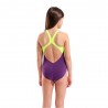 Arena Costume Piscina Bold Viola Lime Bambina