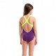 Arena Costume Piscina Bold Viola Lime Bambina