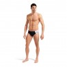 Arena Costume Piscina Slip Printed Splice Nero Bianco Uomo