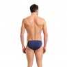 Arena Costume Piscina Slip Printed Splice Navy Lime Uomo